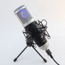 MCU-02-B Микрофон конденсаторный USB, черный, Октава