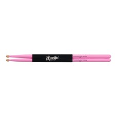1010100201005 Colored Series 5A PINK Барабанные палочки, орех гикори, розовые, HUN