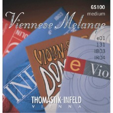 GS100 Viennese Melange Комплект струн для скрипки размером 4/4, Thomastik