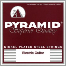 0974-8 Nickel Plated Комплект струн для 8-струнной электрогитары, никелированные, 9-74, Pyramid