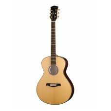 P880-WCASE-NAT Электро-акустическая гитара, цвет натуральный, с футляром, Parkwood
