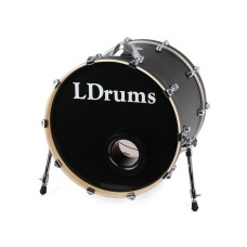 5001013-2016 Бас-барабан 20" x 16", черный, LDrums